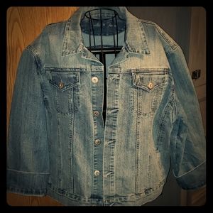 Vanilla Star jean jacket sz-3X